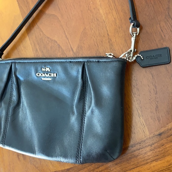 Leather Coach Wristlet - Picture 3 of 6